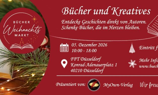 Bücherweihnachtsmarkt zieht ins FFT am Hauptbahnhof