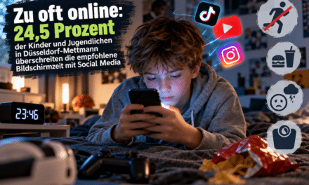 Fast jeder vierte junge Düsseldorfer sitzt zu lange vor dem Bildschirm