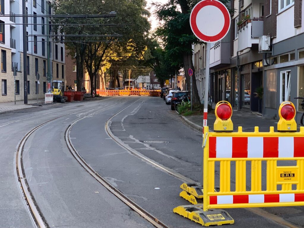 Wasserrohrbruch Raterstraße © LB / Olaf Oidtmann
