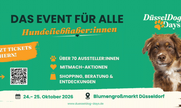 Düsseldorf bekommt eine Hundemesse: DüsselDog Days feiern Premiere
